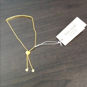 Kate Spade CZ gold color bracelet.